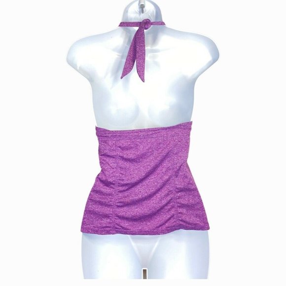 ATHLETA Halter Tank Top Swim Tankini Workout S - Picture 5 of 9